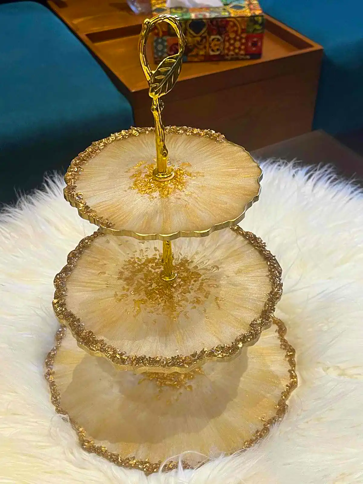 شیرینی خوری دست ساز رزین