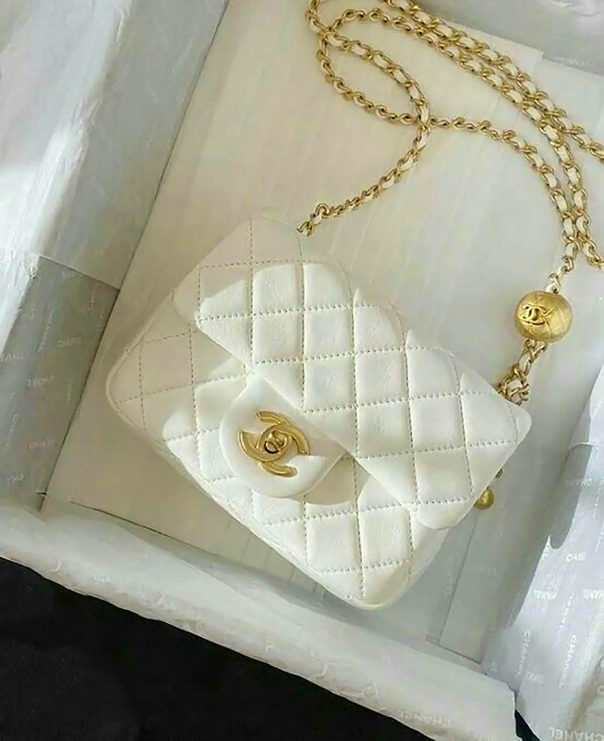 کیف شیک و مجلسی سفید