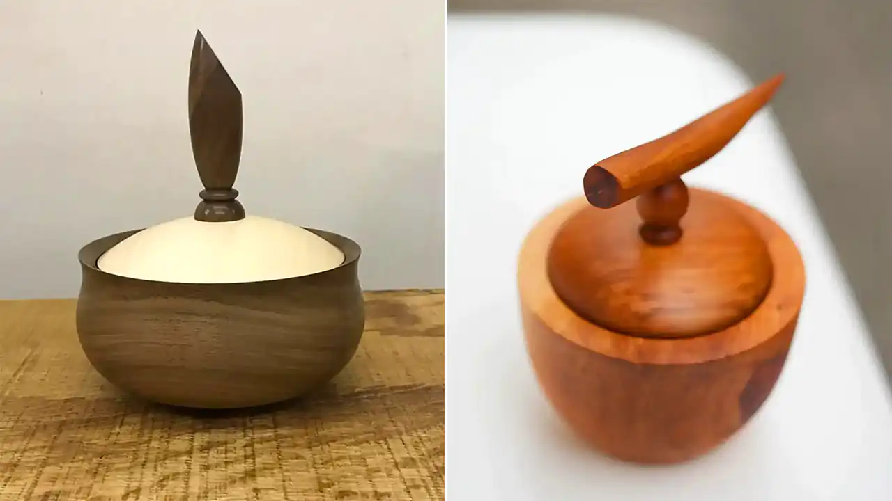 قندان چوبی مدرن