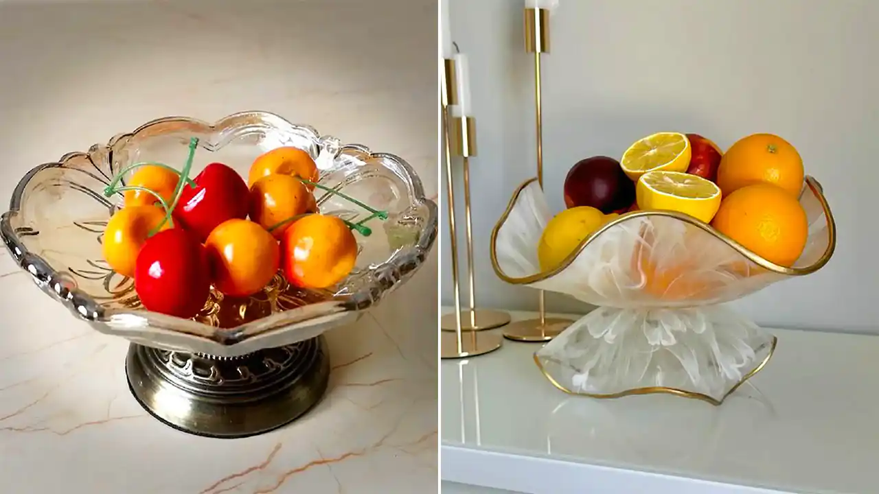 میوه خوری شیشه ای جدید
