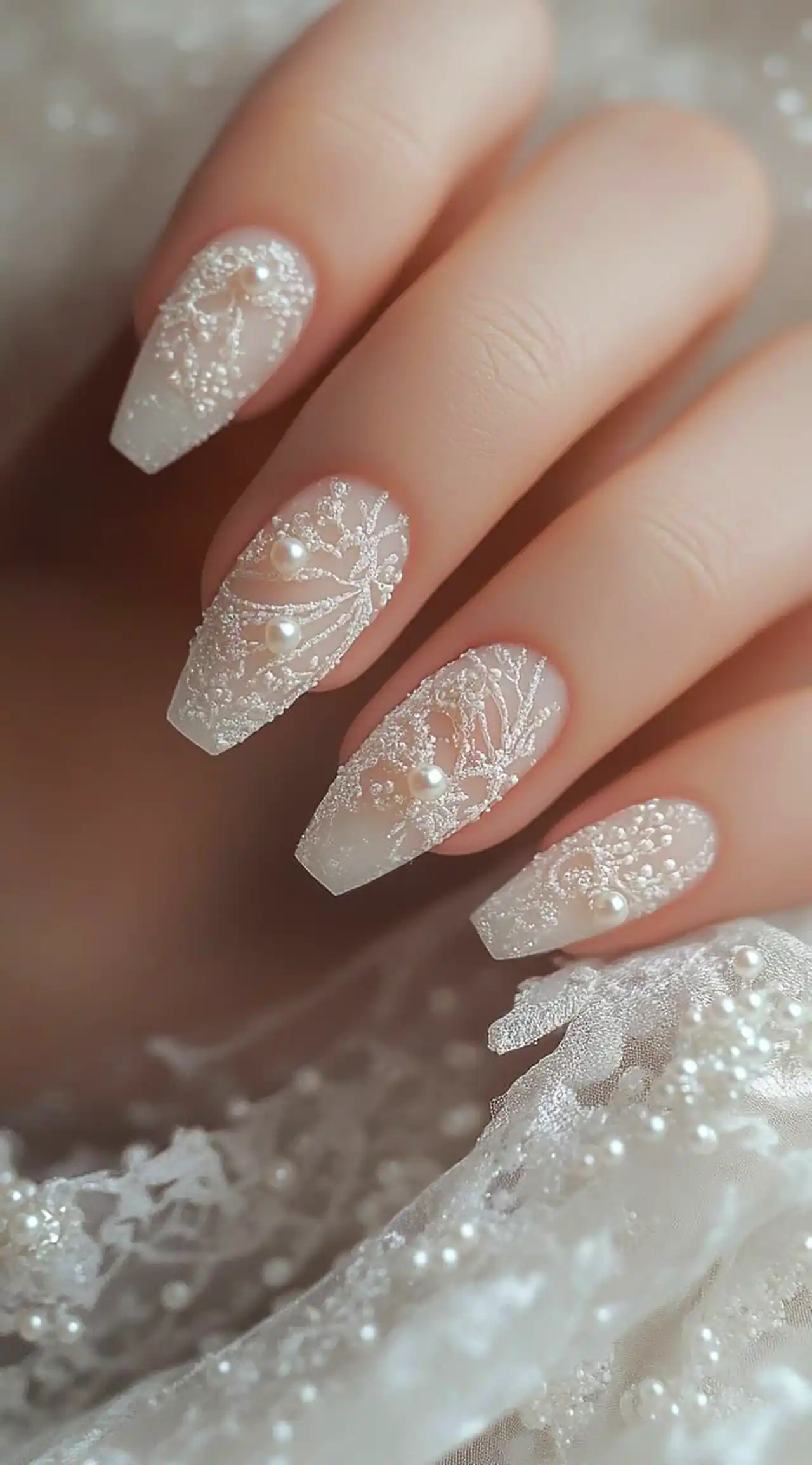 طراحی ناخن مراسم عقد