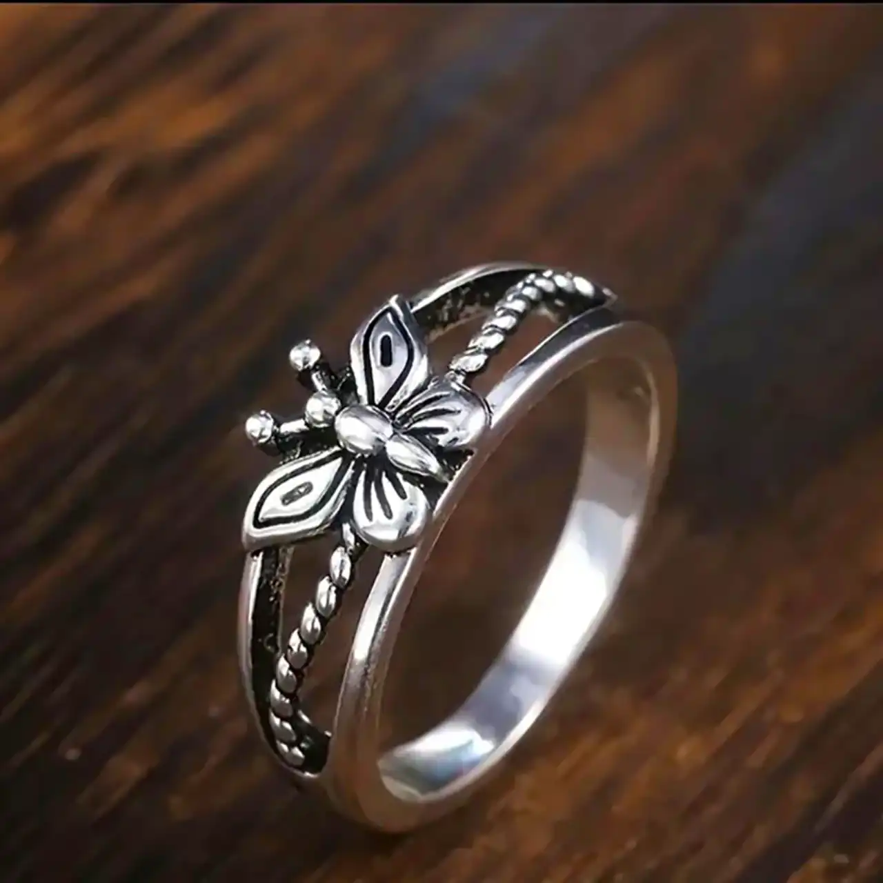 انگشتر نقره شیک