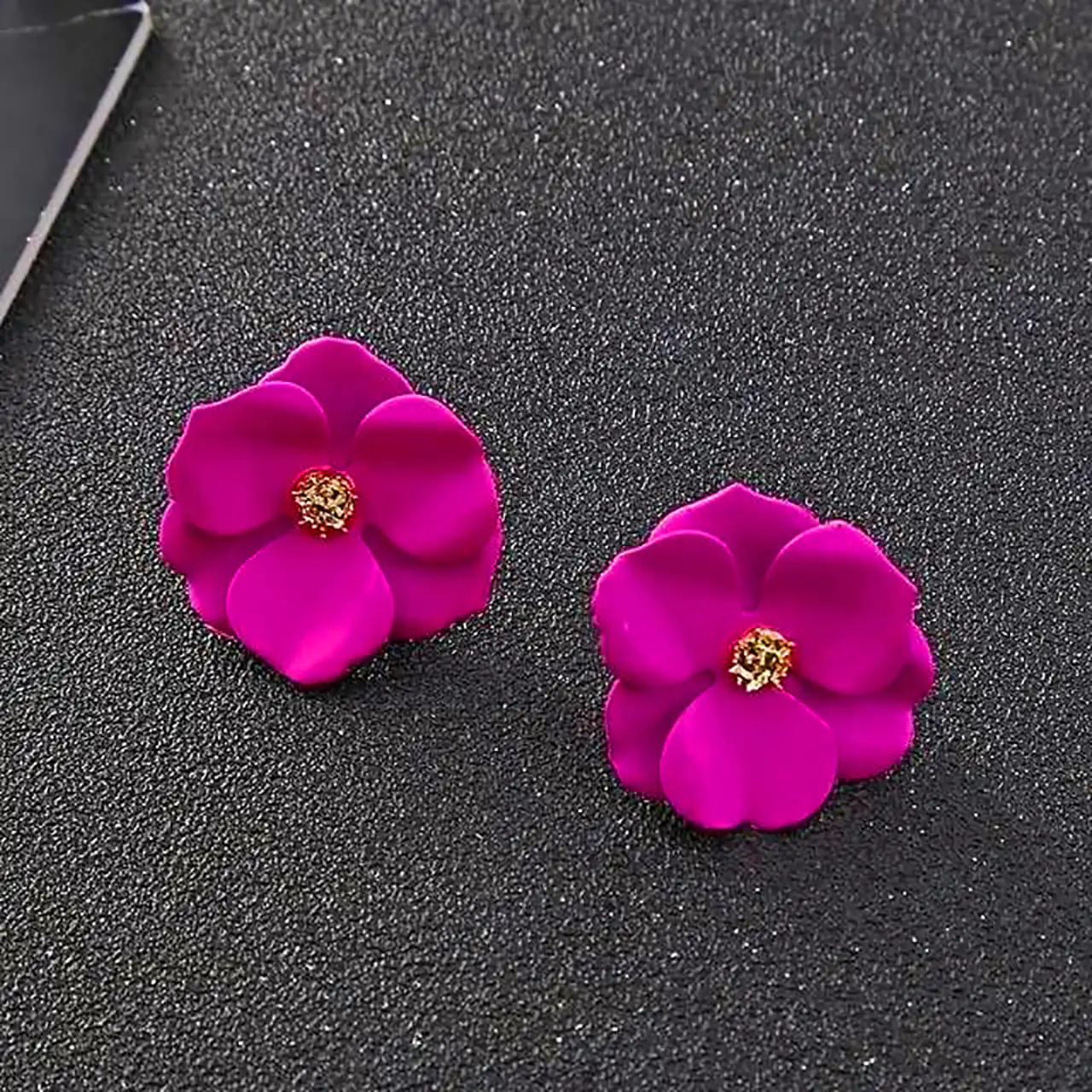 گوشواره فانتزی طرح گل