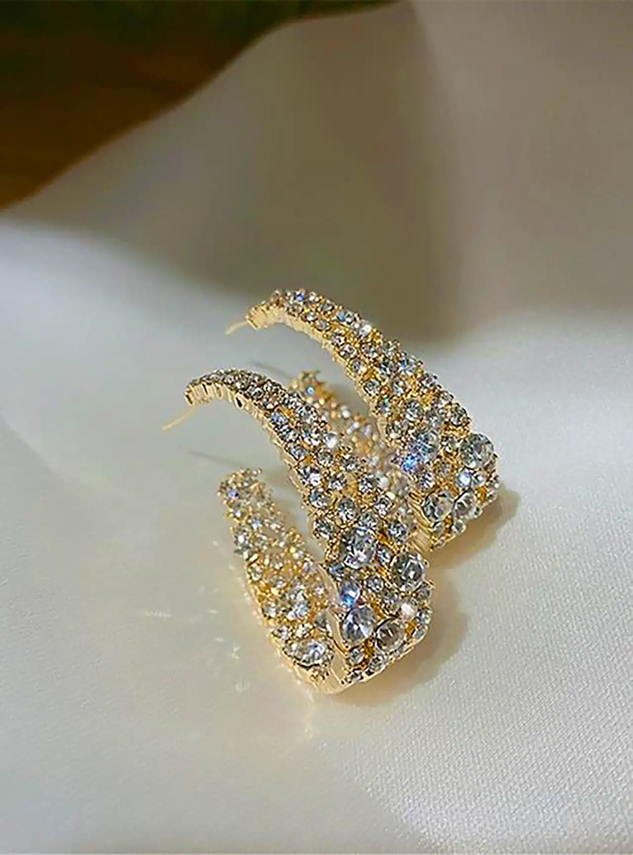 گوشواره نگین سوارسکی