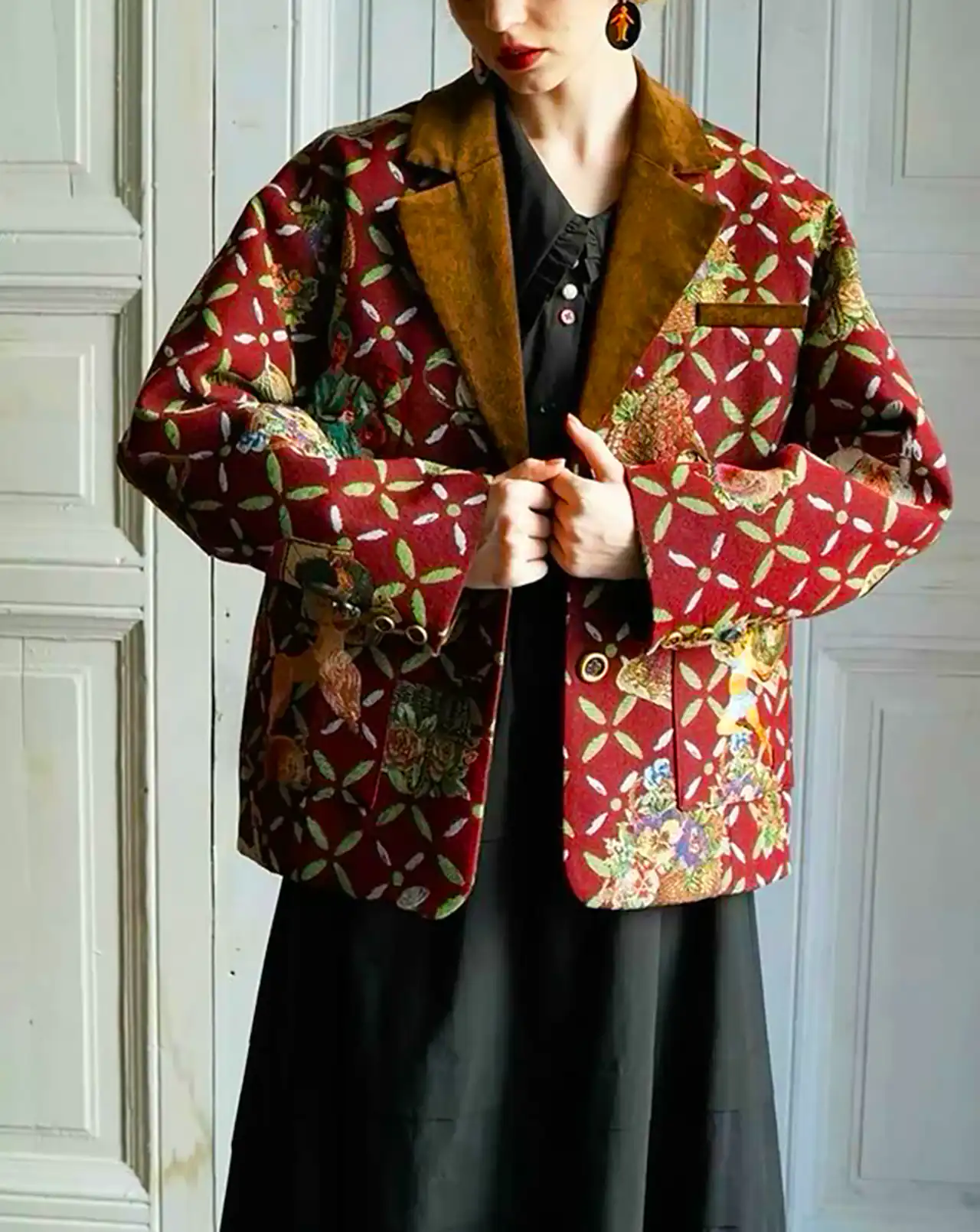کت زنانه سنتی لاکچری
