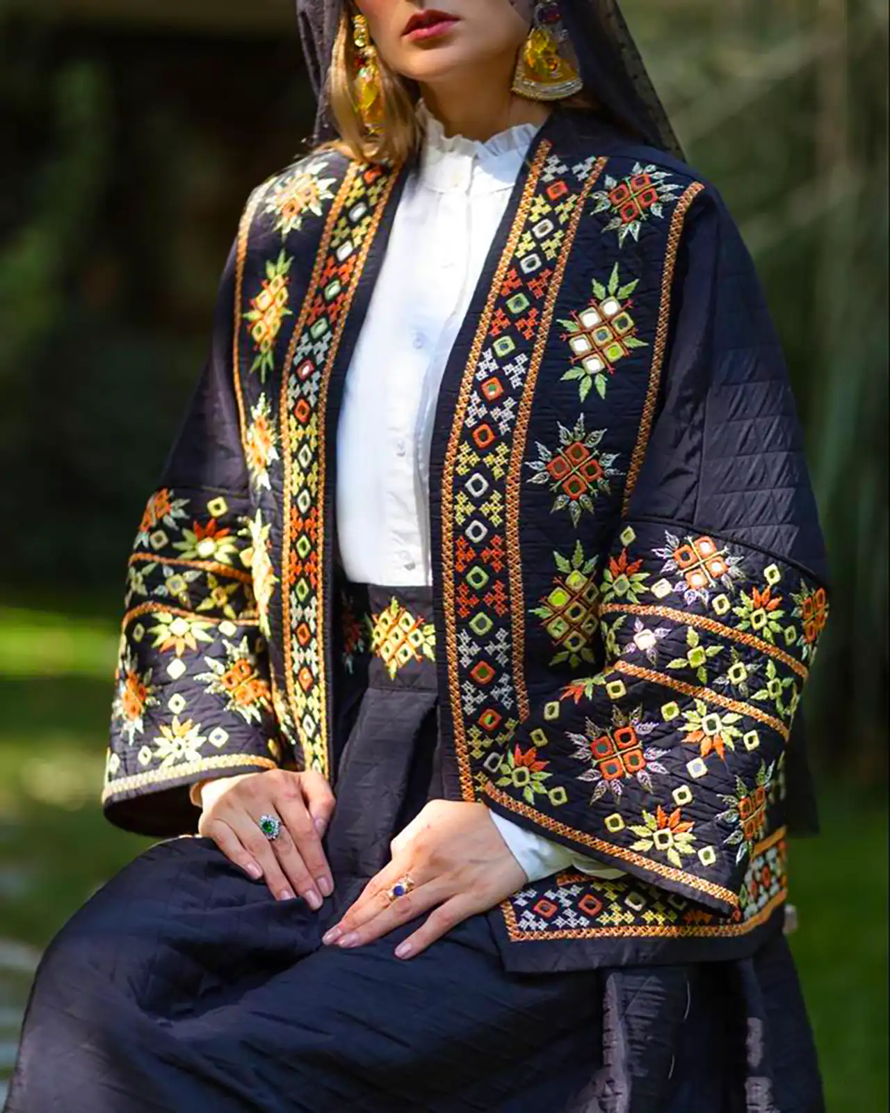 کت زنانه سنتی لاکچری