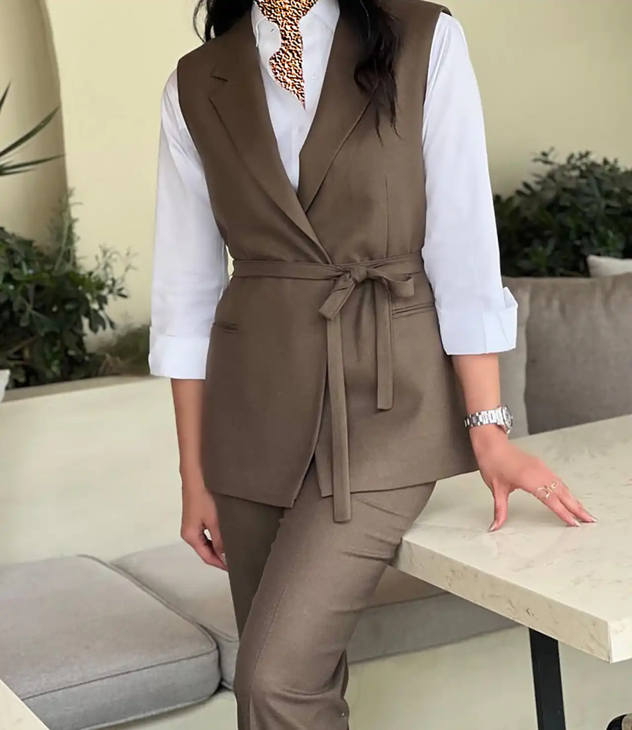 وست شلوار شیک زنانه