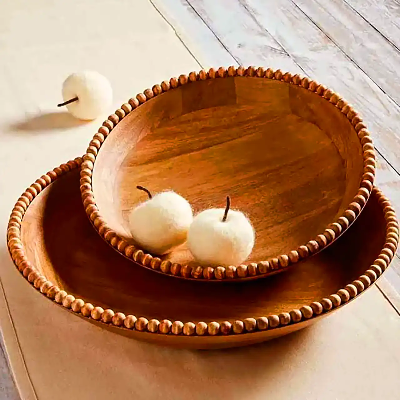 بشقاب چوبی جدید