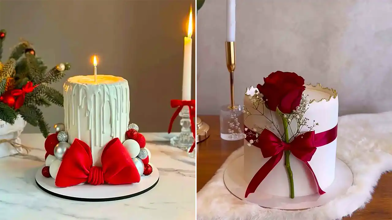 کیک برای جشن دونفره