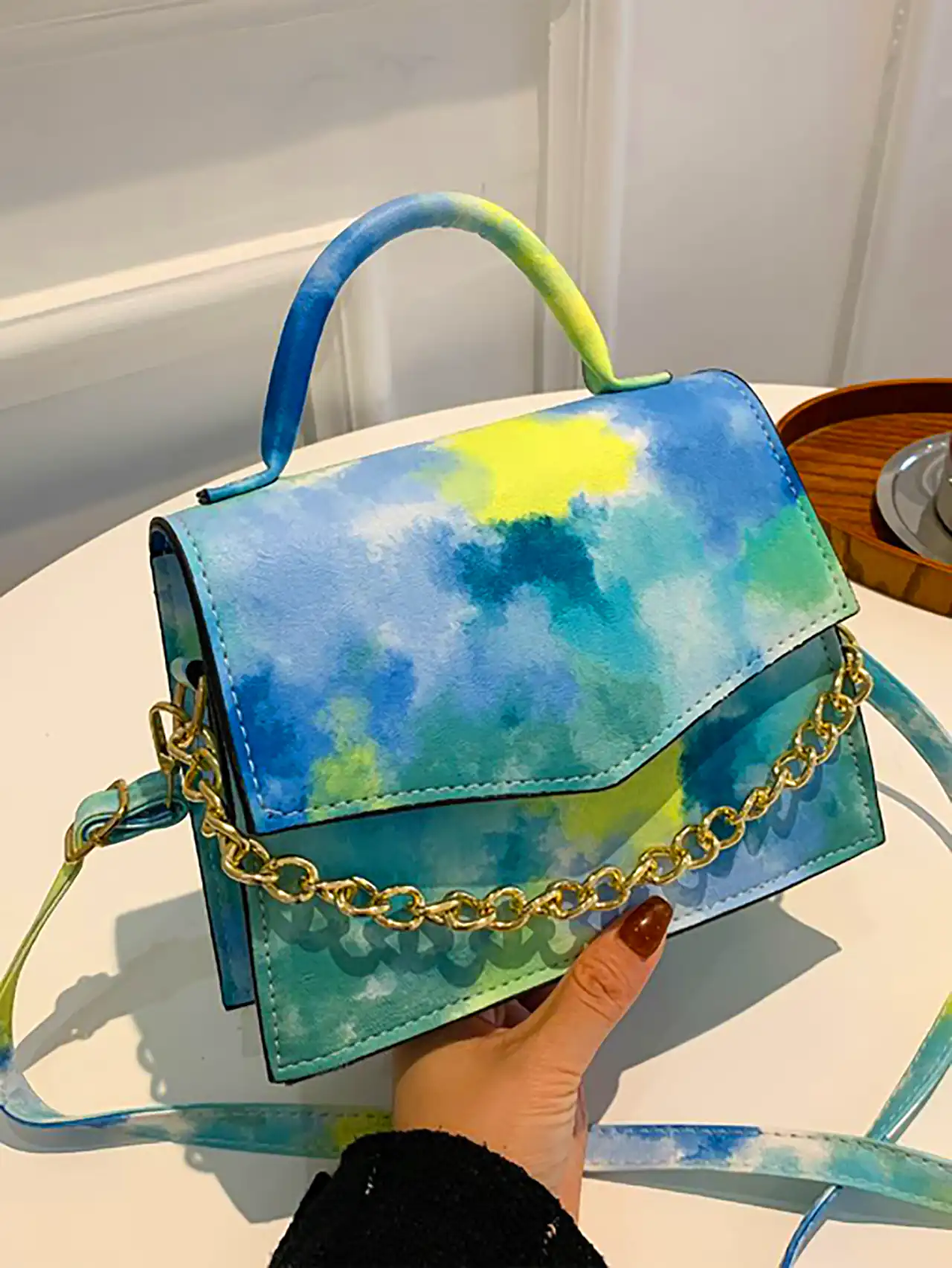 کیف دستی زنانه آبرنگی