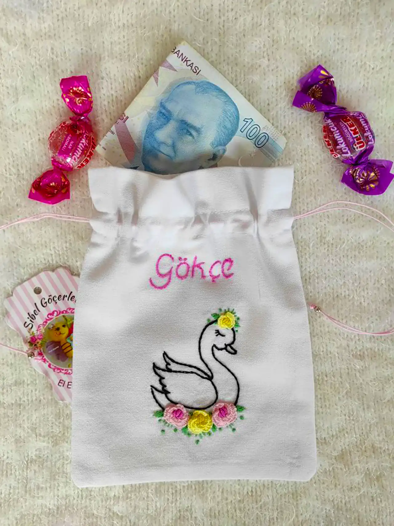 کیسه پارچه ای فانتزی