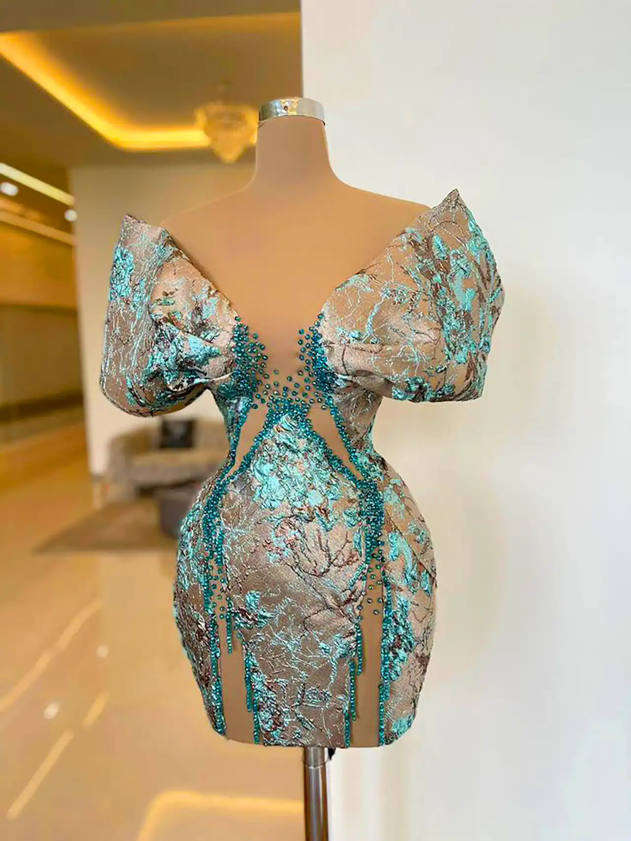 لباس مجلسی کوتاه شیک