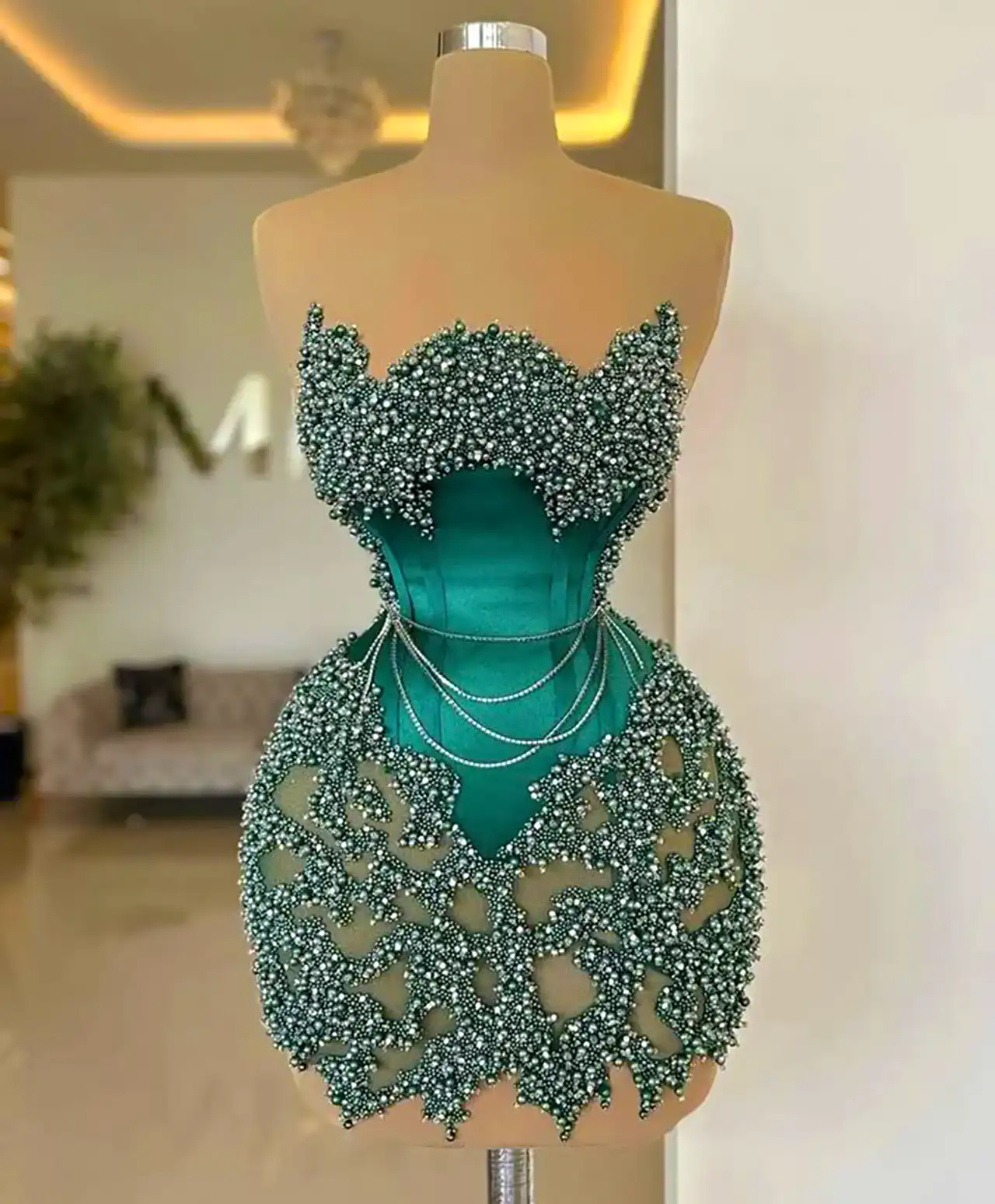 لباس مجلسی کوتاه شیک
