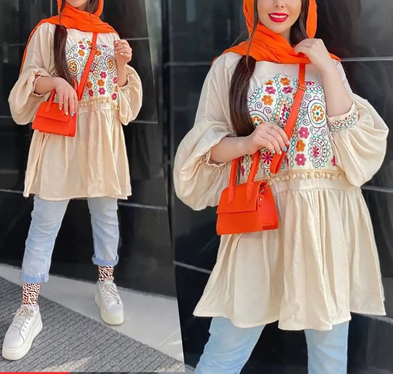 مانتو مینیمال شیک زنانه