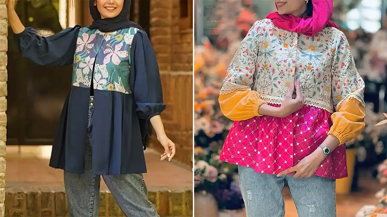 مانتو شیک برای خانم‌ های خوش‌ سلیقه
