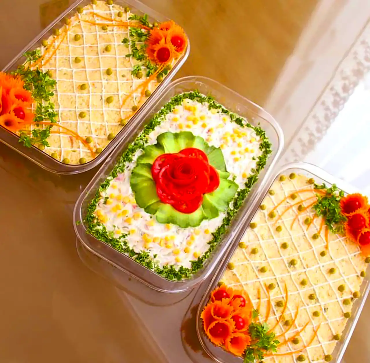سالاد الویه برای تولد
