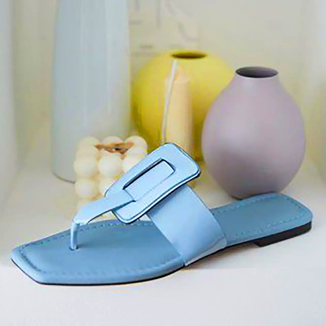 صندل آبی پاستیلی شیک