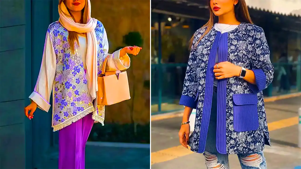 استایل شیک برای عید با ترکیب رنگی جذاب