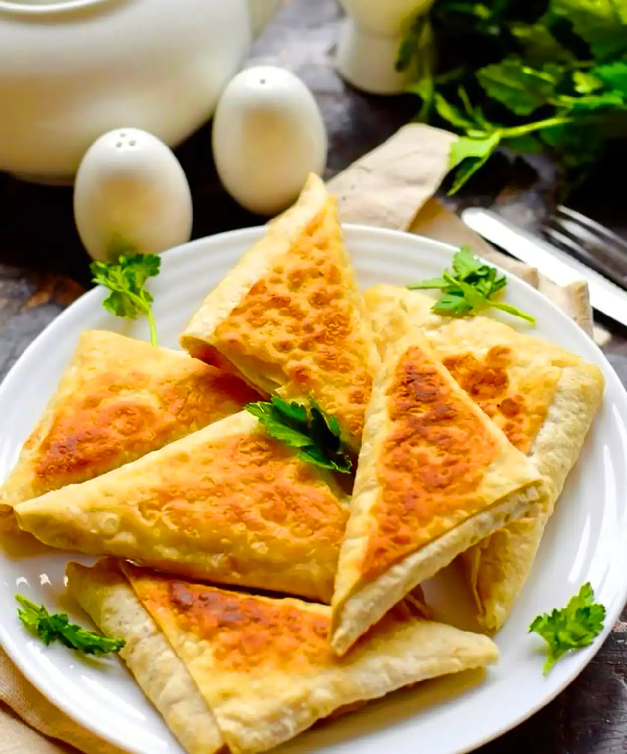 تزیین سمبوسه خانگی