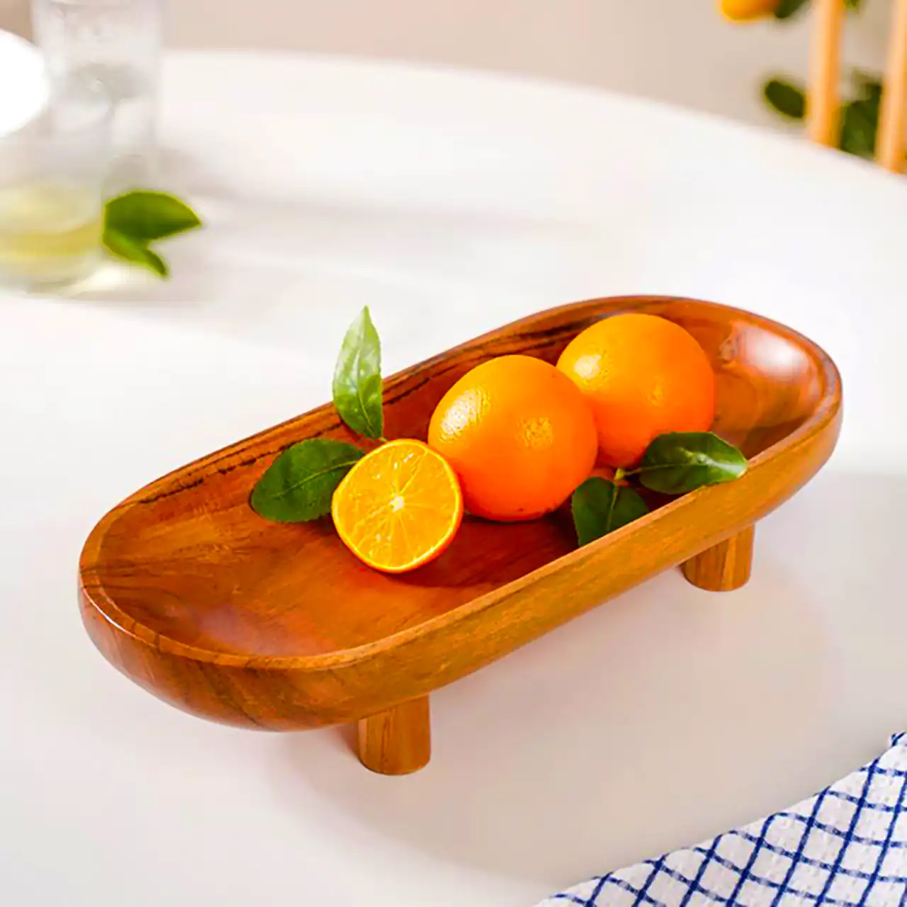 ظرف میوه خوری چوبی خاص