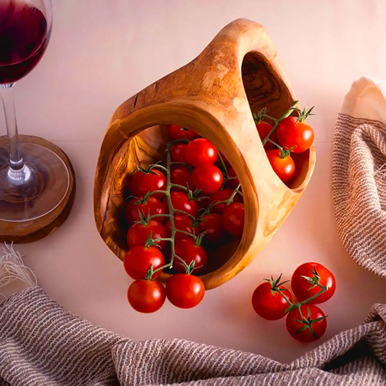 ظرف میوه خوری چوبی خاص