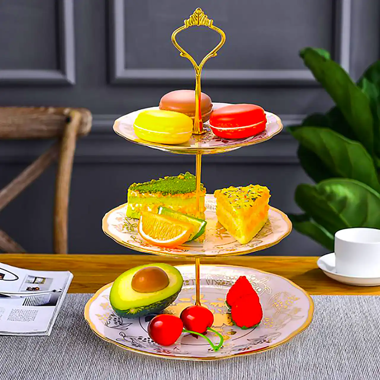 ظرف پذیرایی سه طبقه