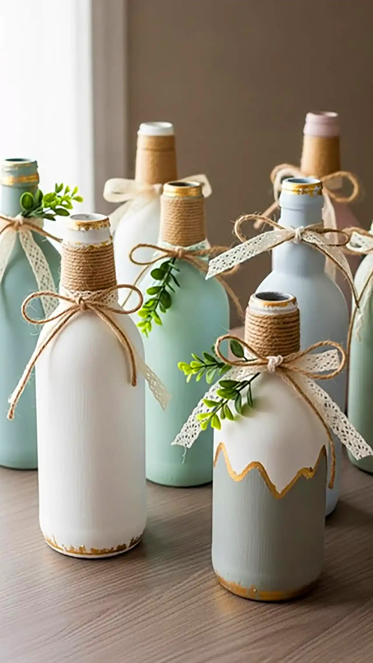 بطری های دکوراتیو روستیک