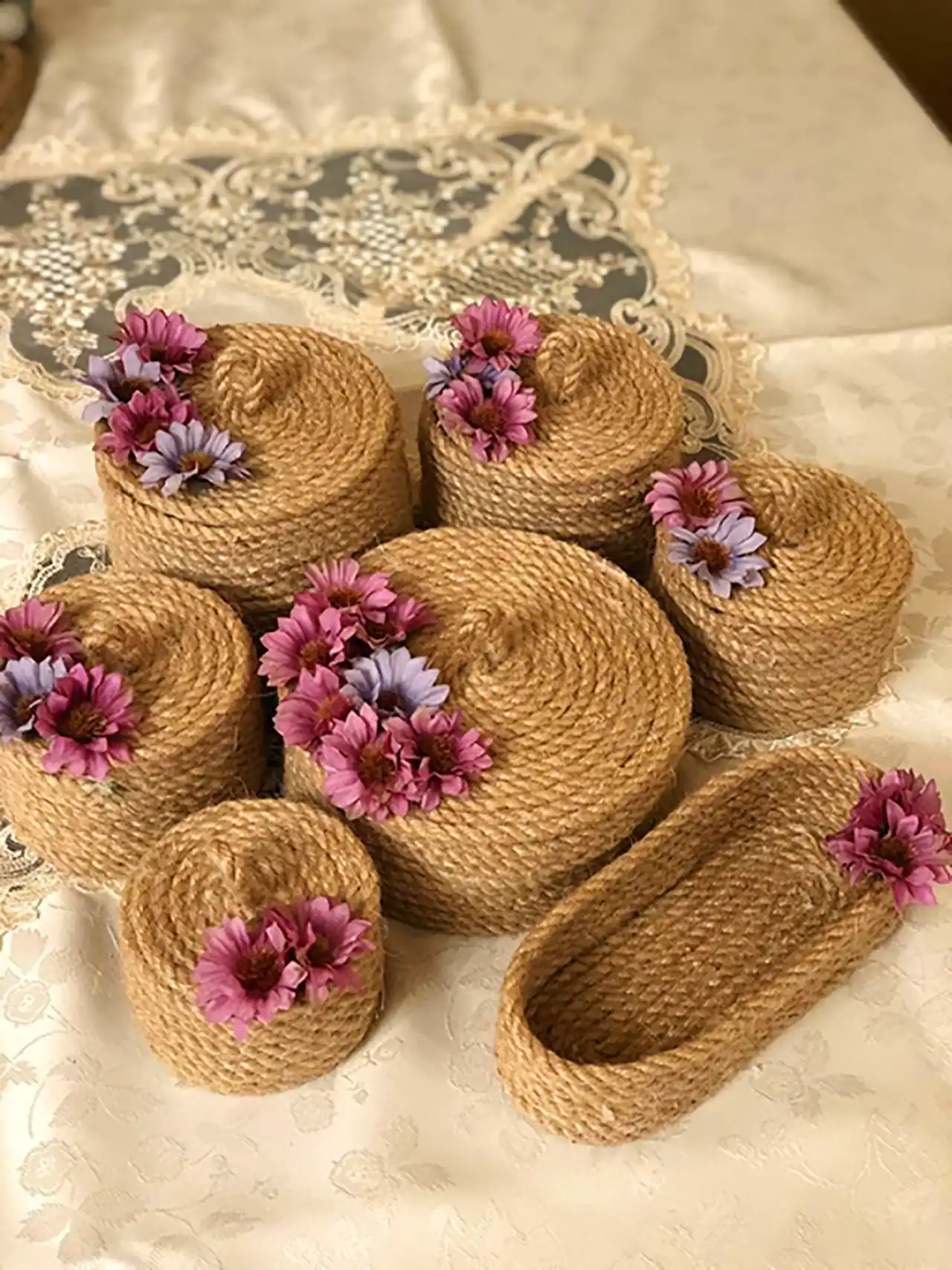دکوراسیون بوهو حصیری مدرن