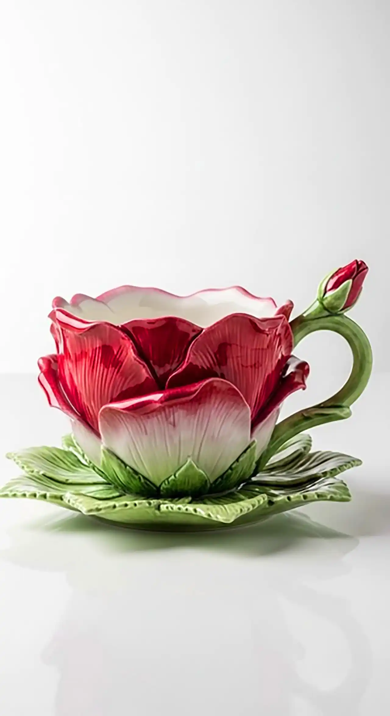 فنجان سرامیکی طرح گل