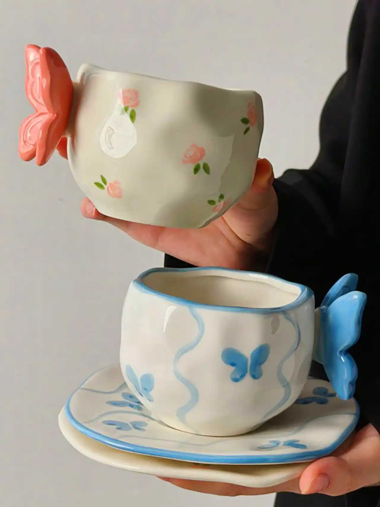 فنجان سرامیکی طرح گل