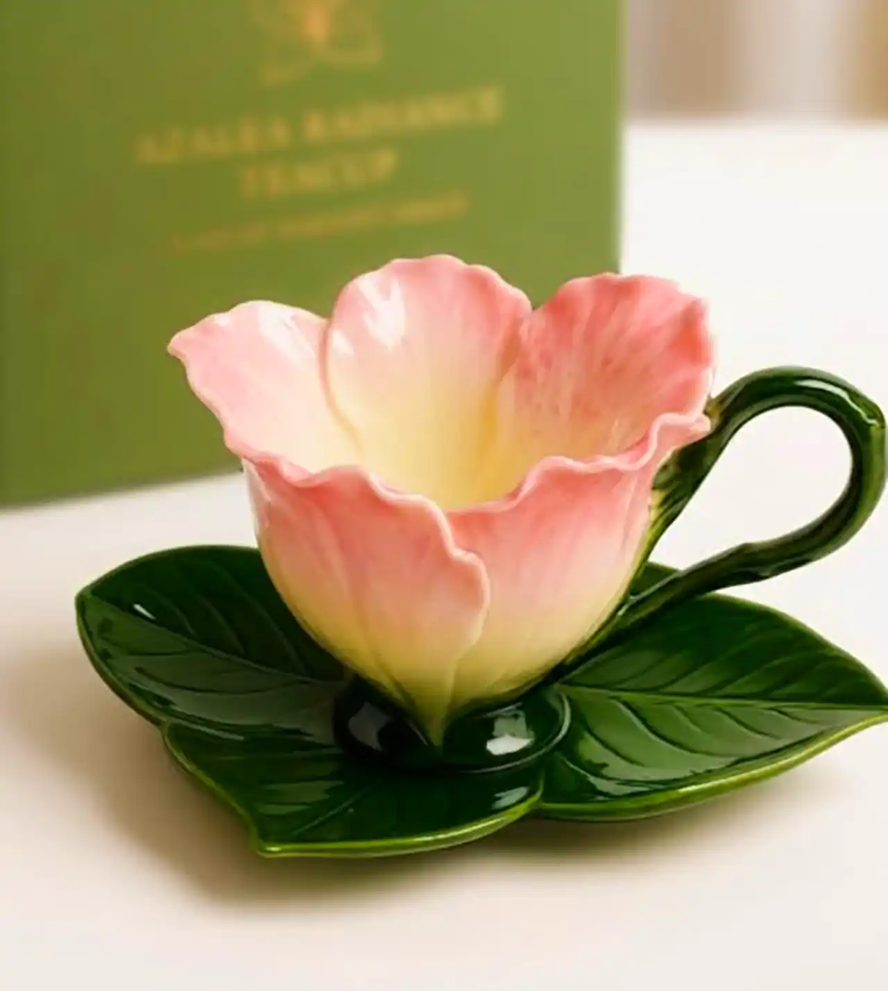 فنجان سرامیکی طرح گل