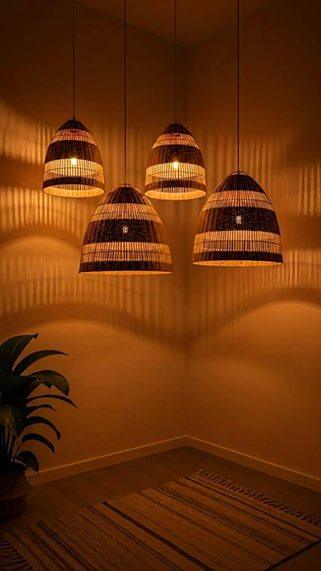 لوستر چندشاخه مدرن