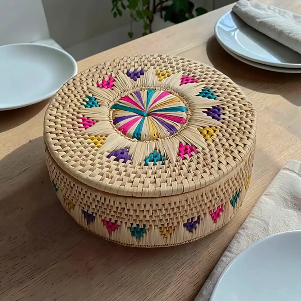 سبد دستساز سنتی زیبا