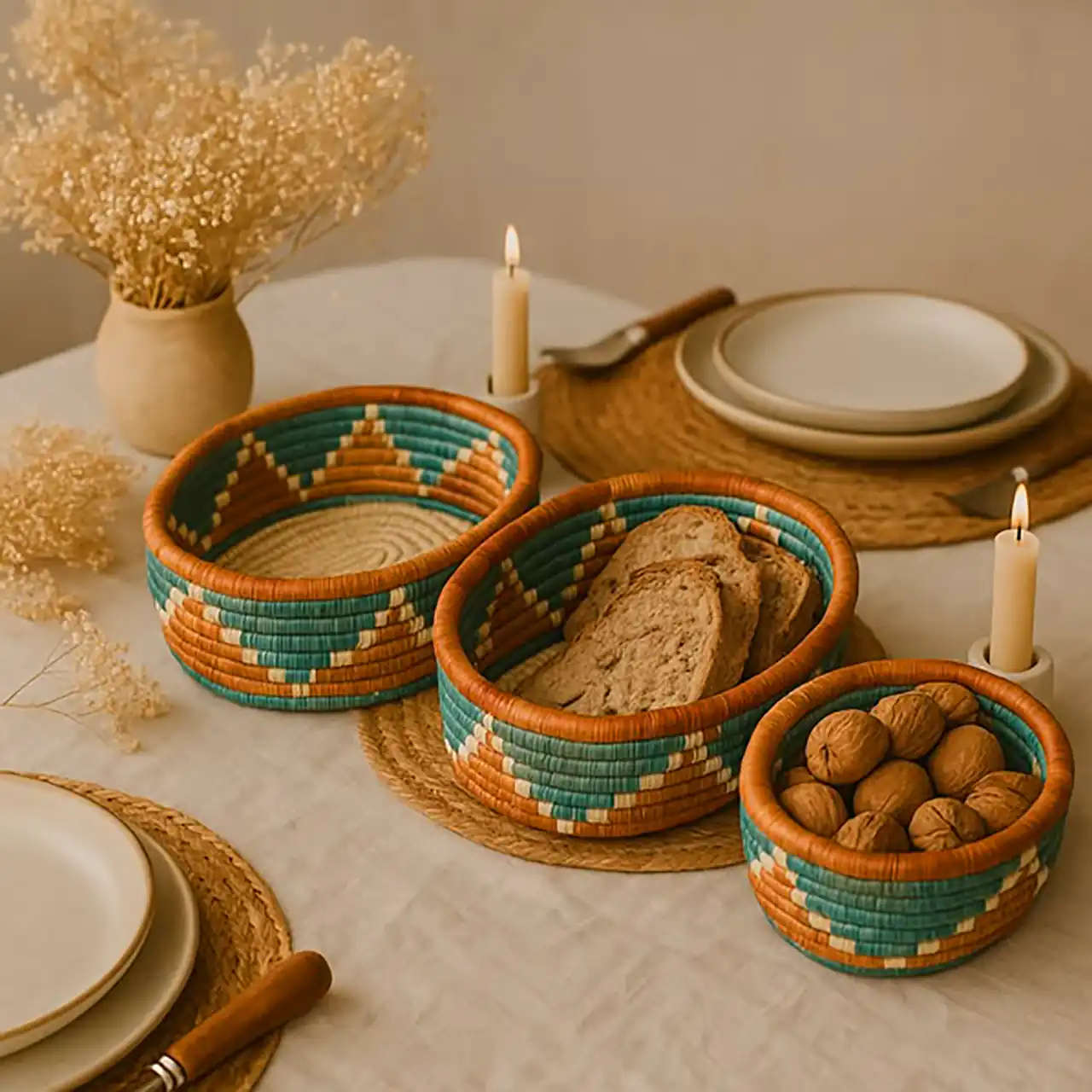سبد دستساز سنتی زیبا