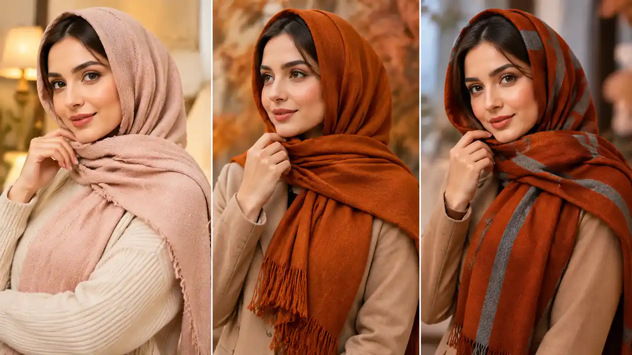 مدل شال پاییزی