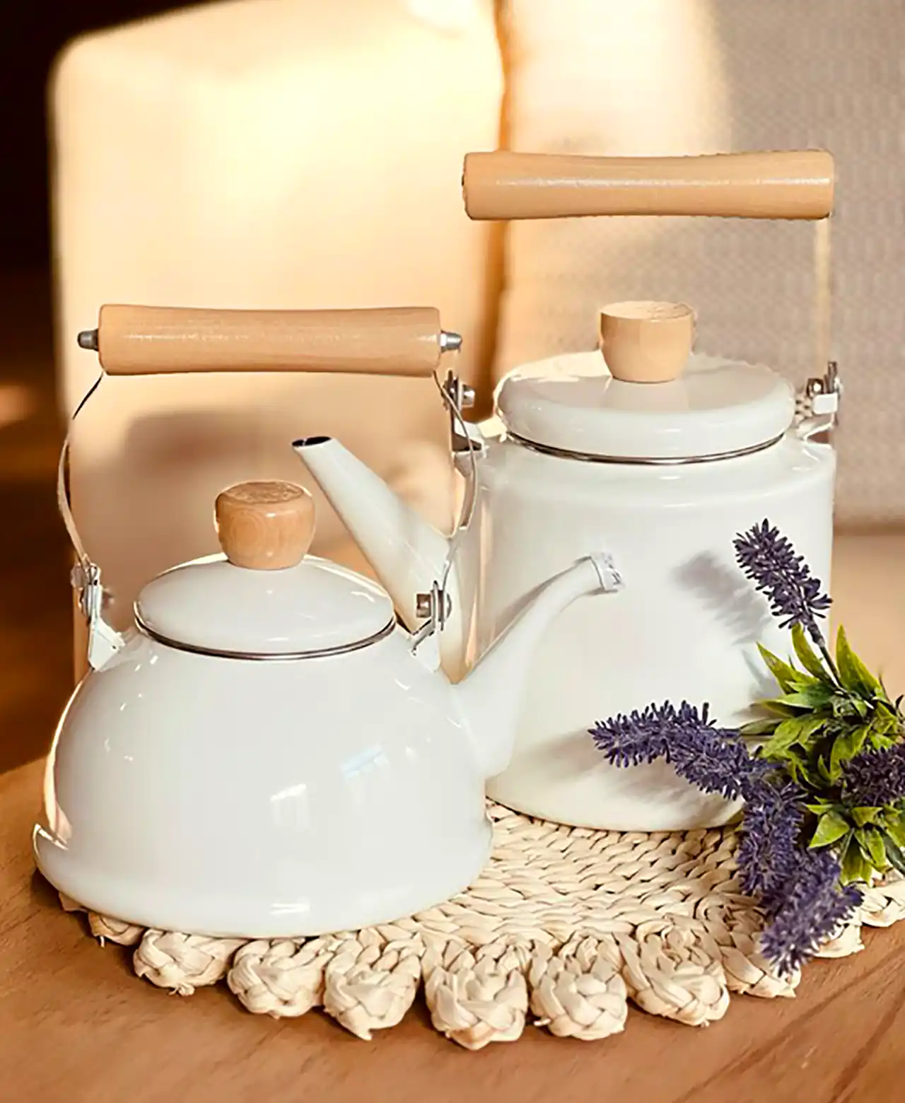 سرویس چایخوری لعابی رنگی