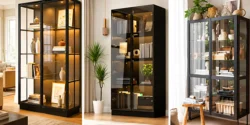 ویترین ظروف لوکس و ویتیج برای خانه هایی با سلیقه خاص و متفاوت