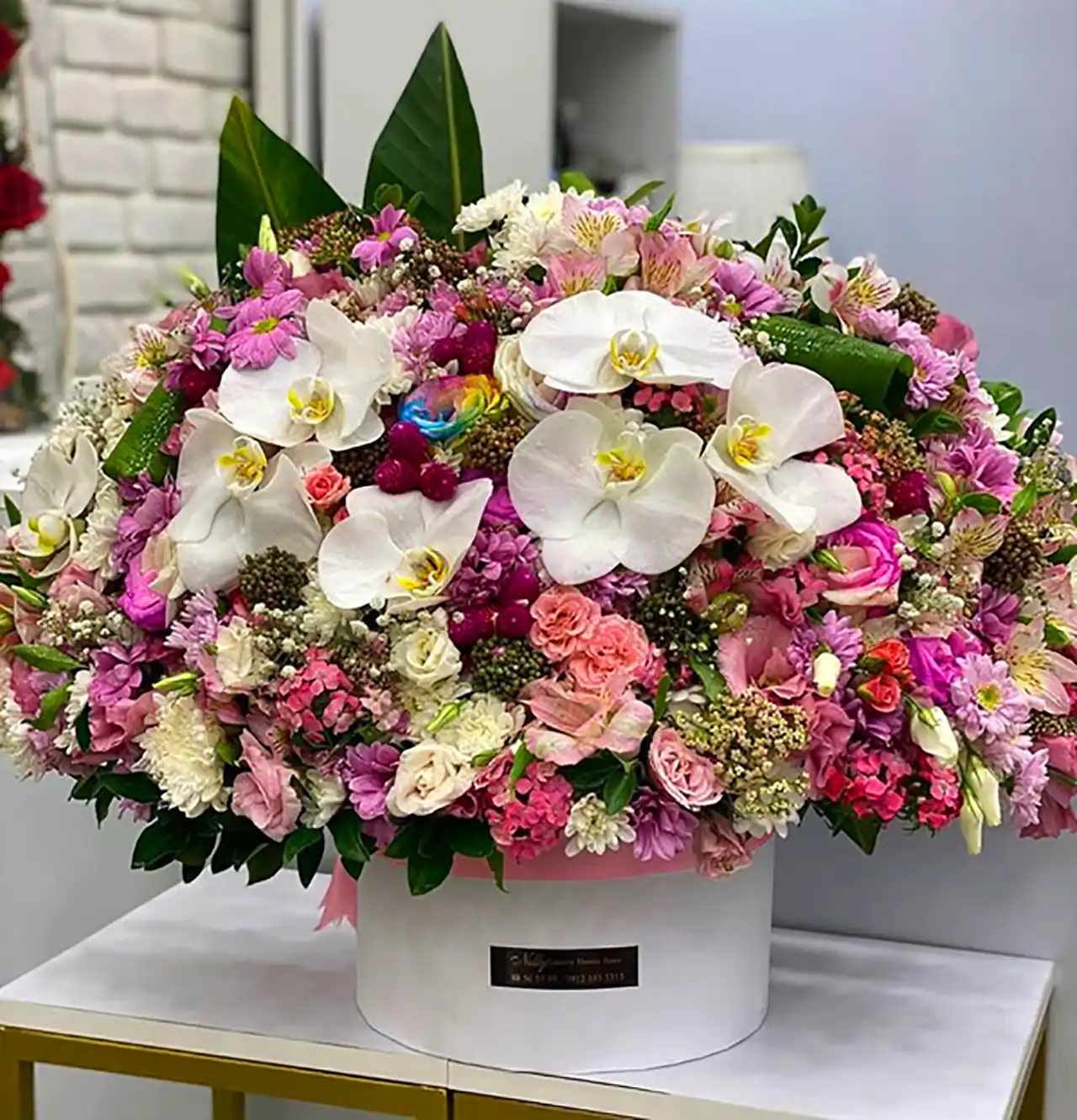 باکس گل برا هدیه خاص 