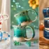 ماگ های سرامیکی رنگارنگ و زیبا؛ ایده هایی جذاب برای دکور آشپزخانه و میز صبحانه