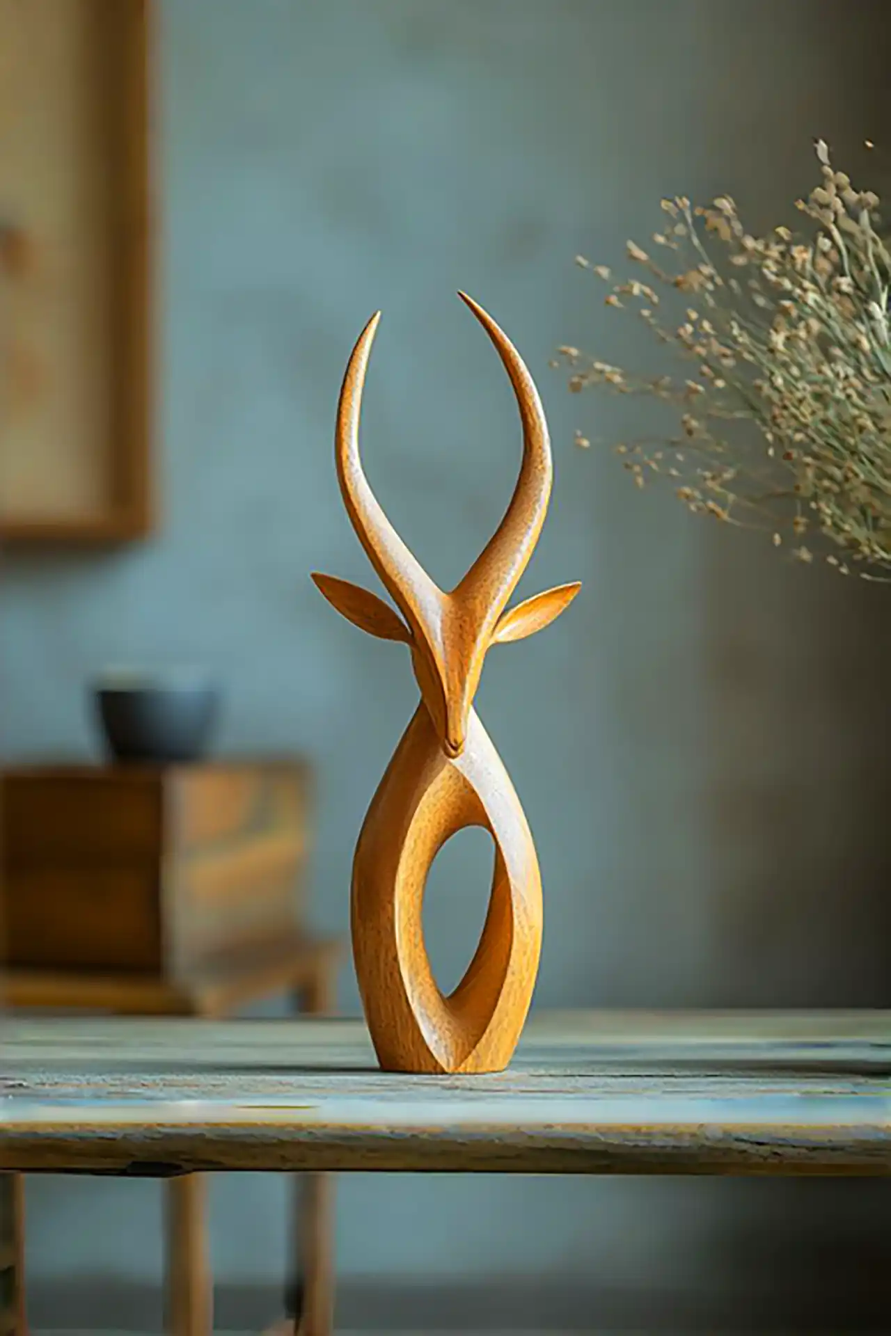 پیکره چوبی دکوری
