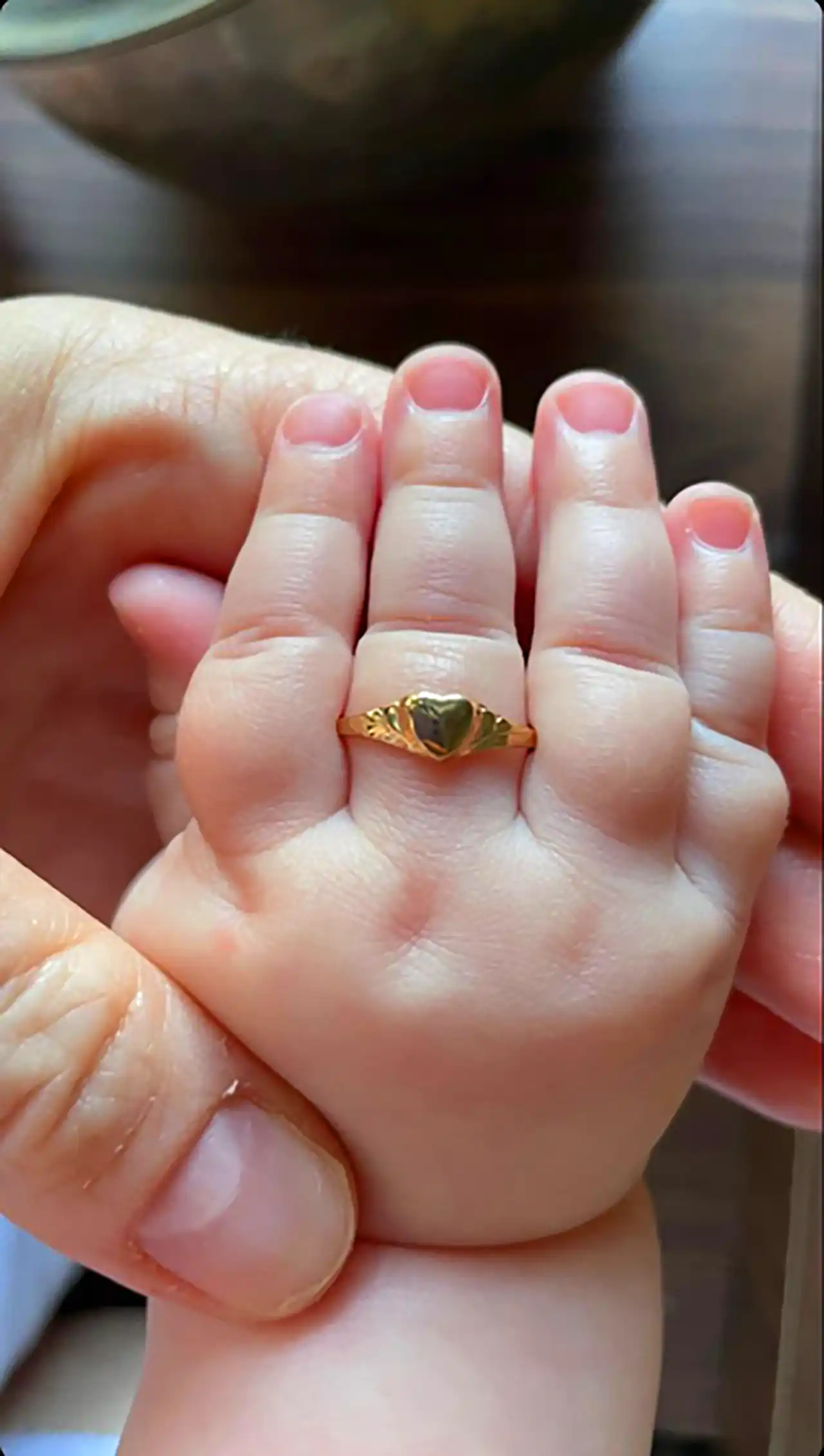 اکسسوری طلا برای نوزاد