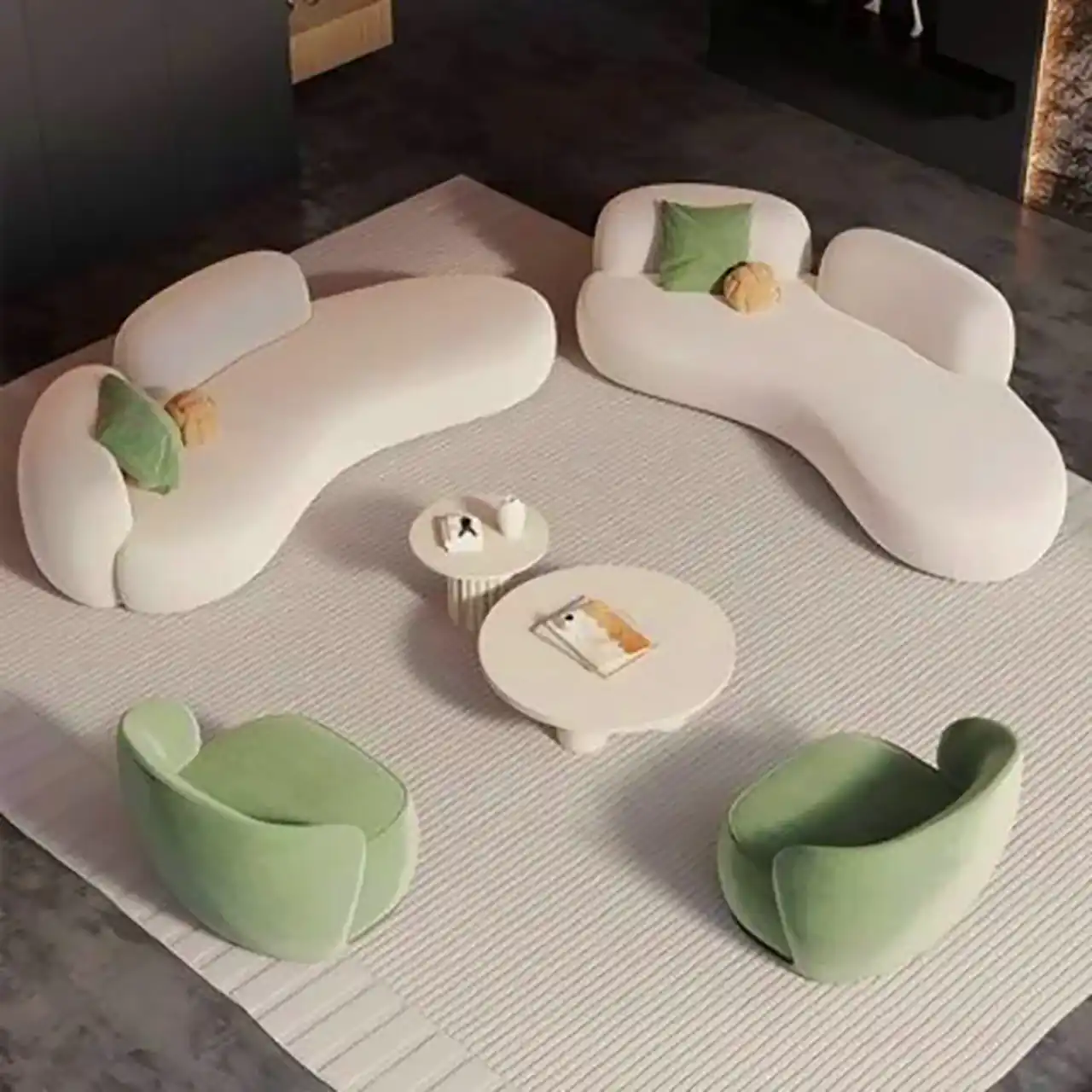 مدل مبل مینیمال و گرد