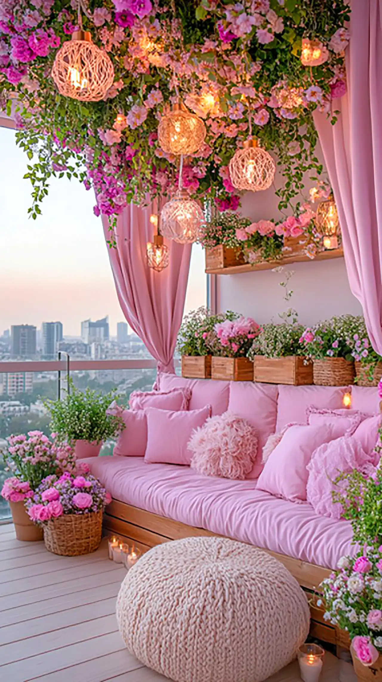 دیزاین خاص و جدید فضای تراس 