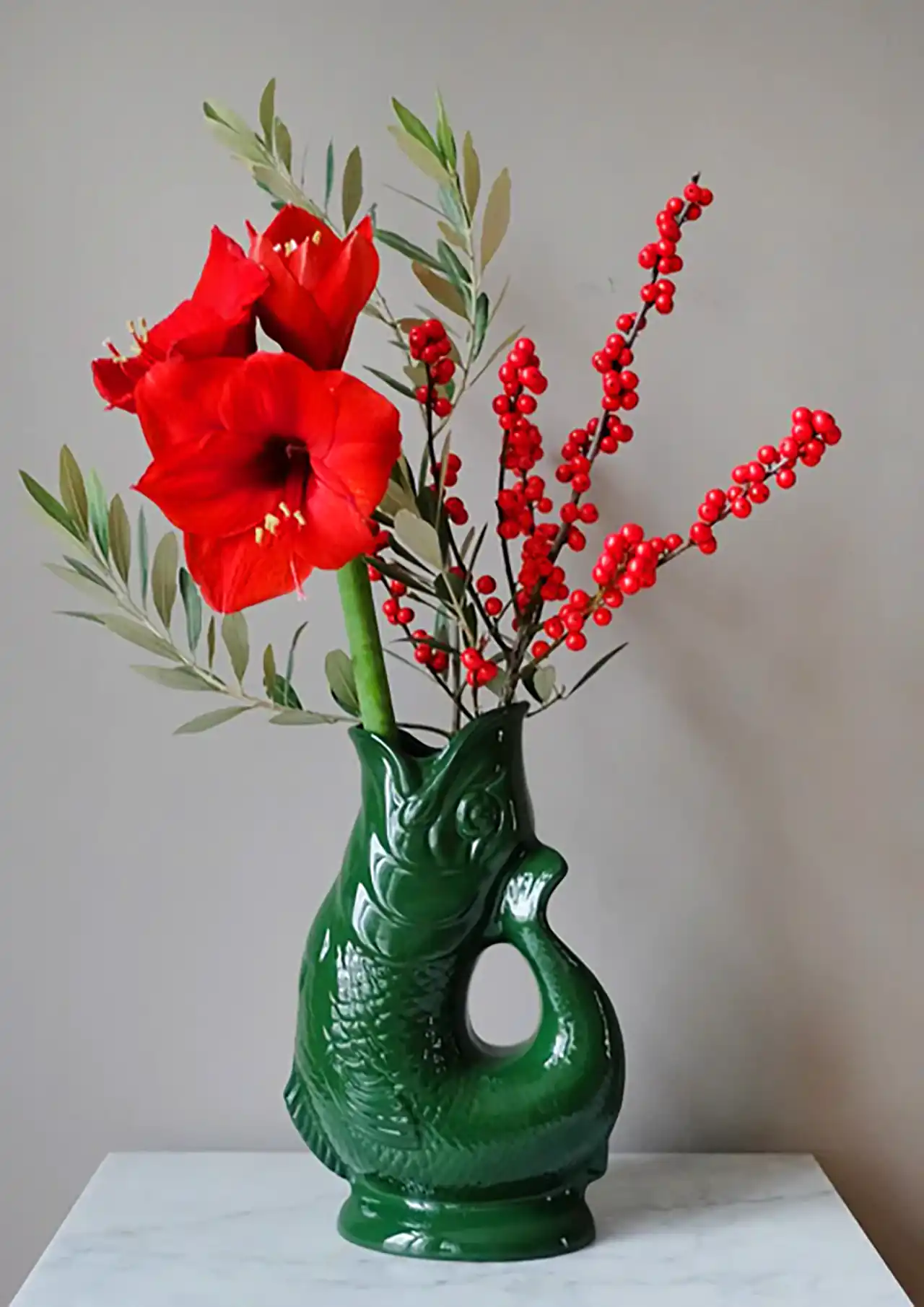 گلدان تزئینی شیک رنگی