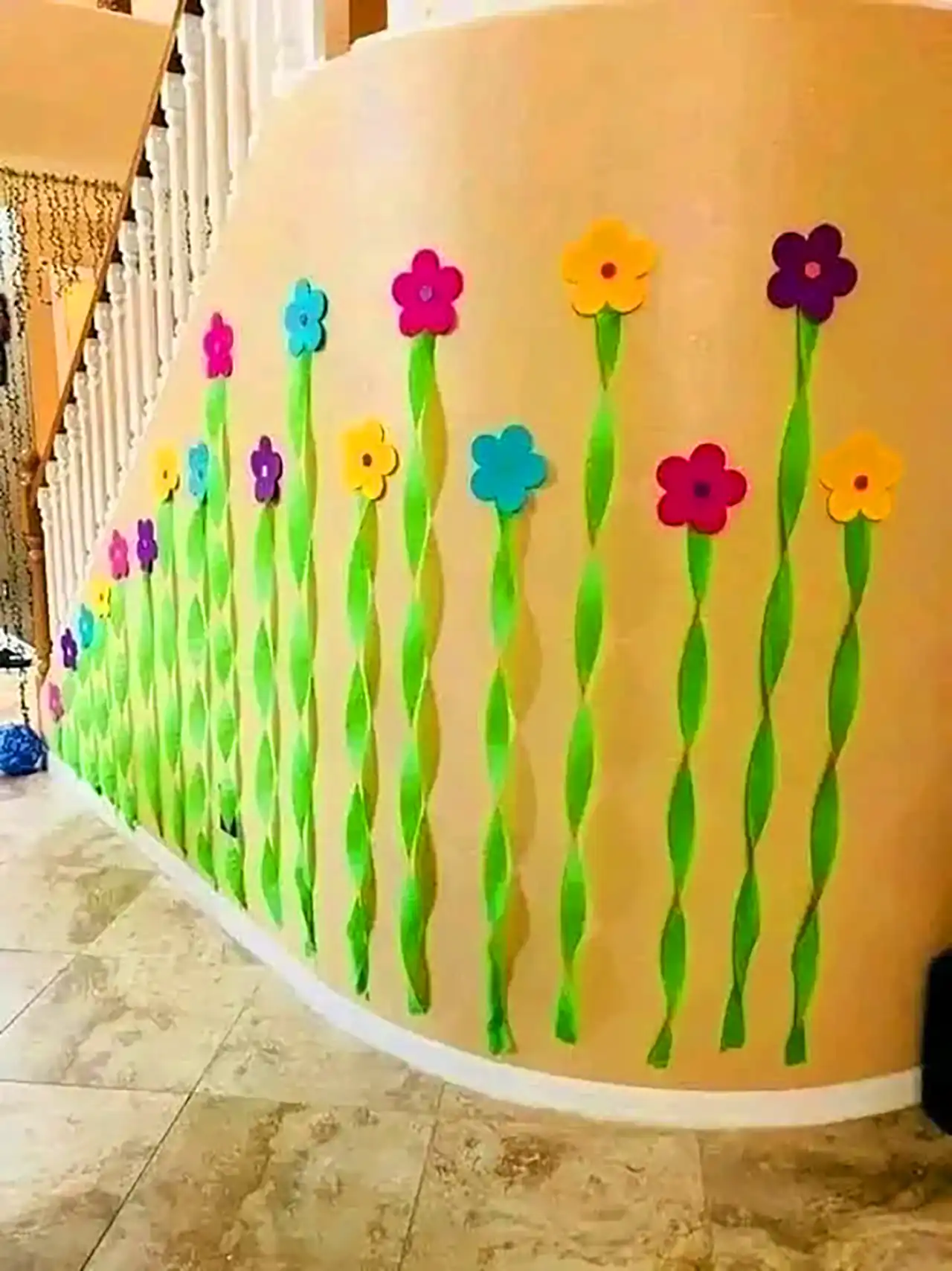 ایده دیزاین دیوار مهد و مدرسه