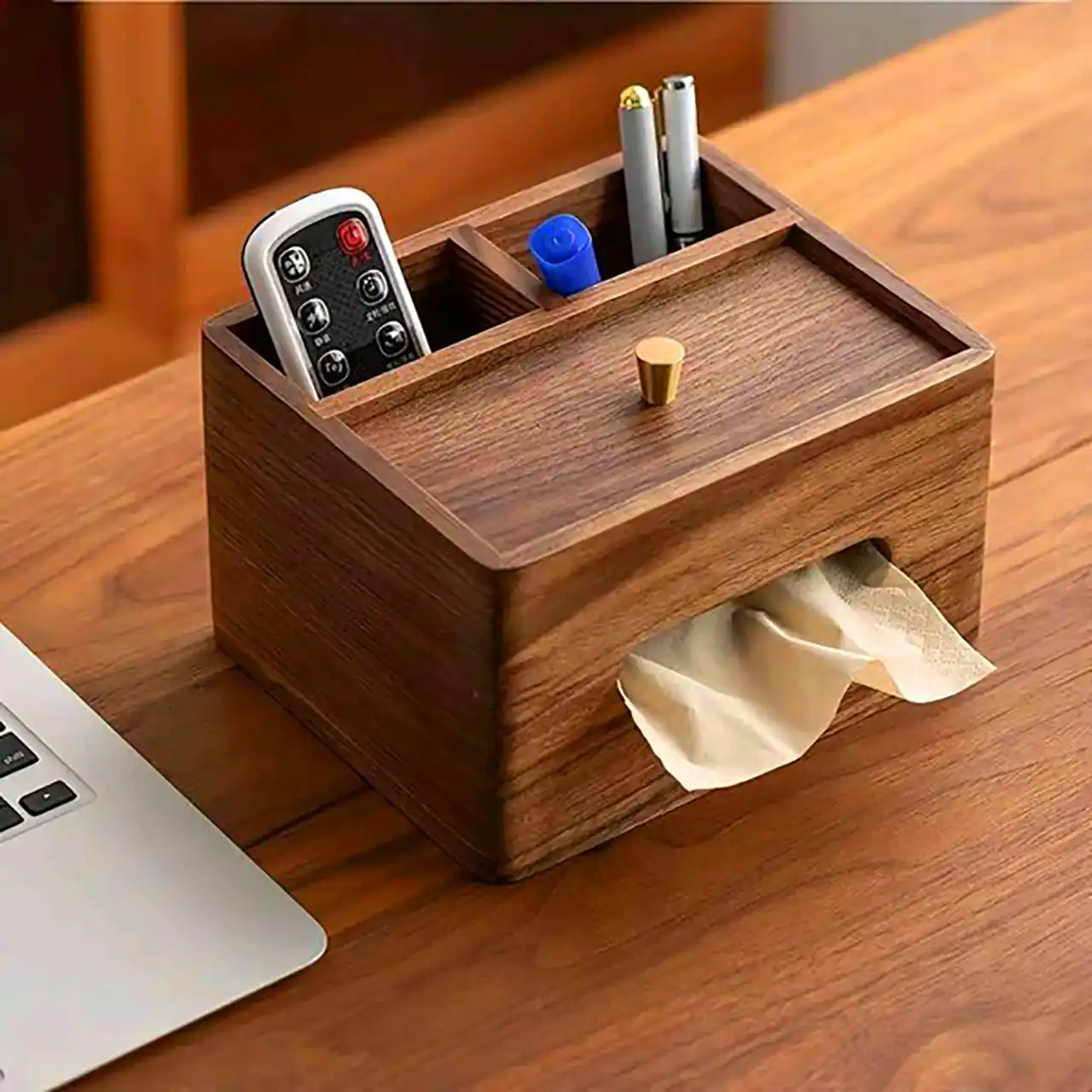 جا دستمال کاغذی شیک رومیزی
