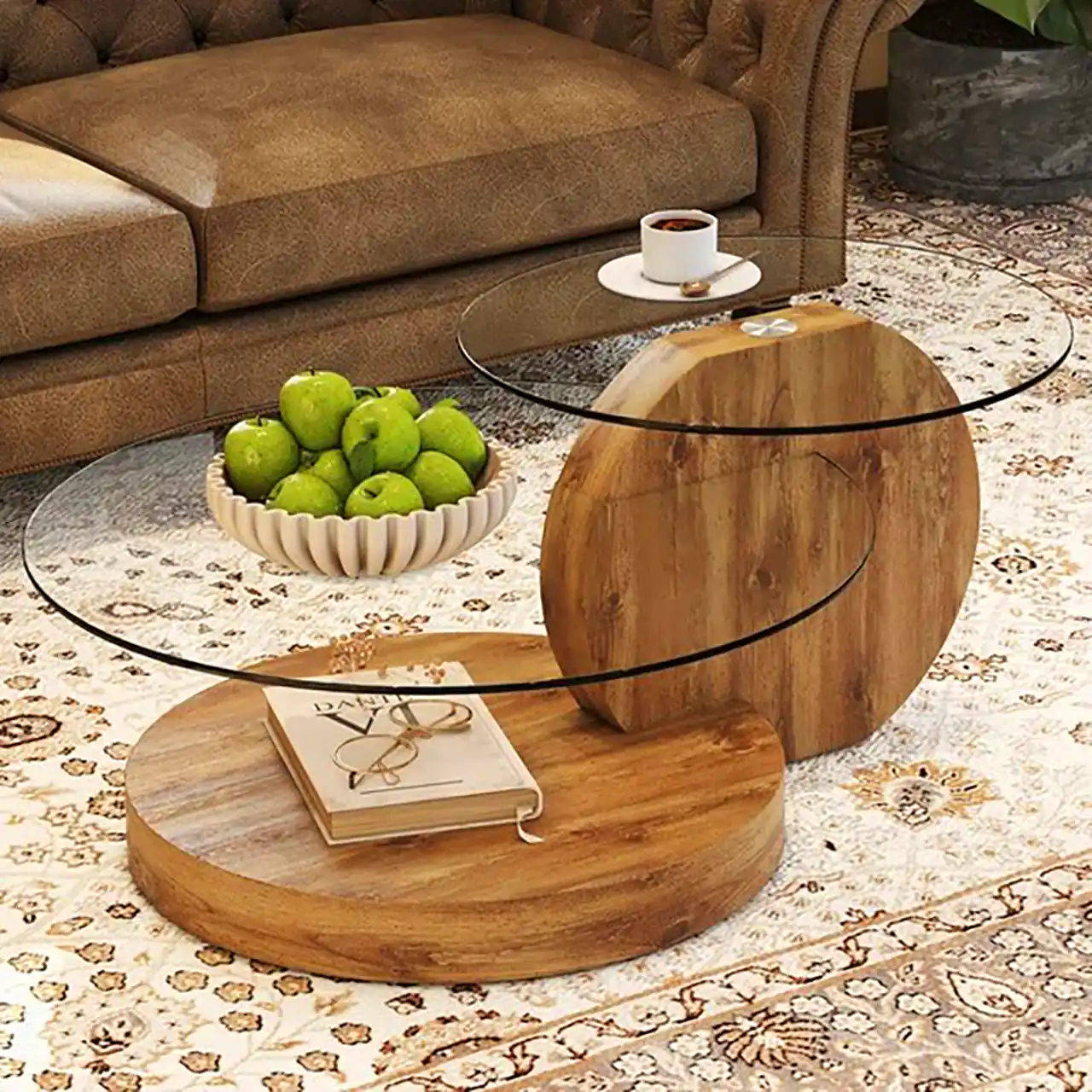 میز عسلی مدرن چوبی 