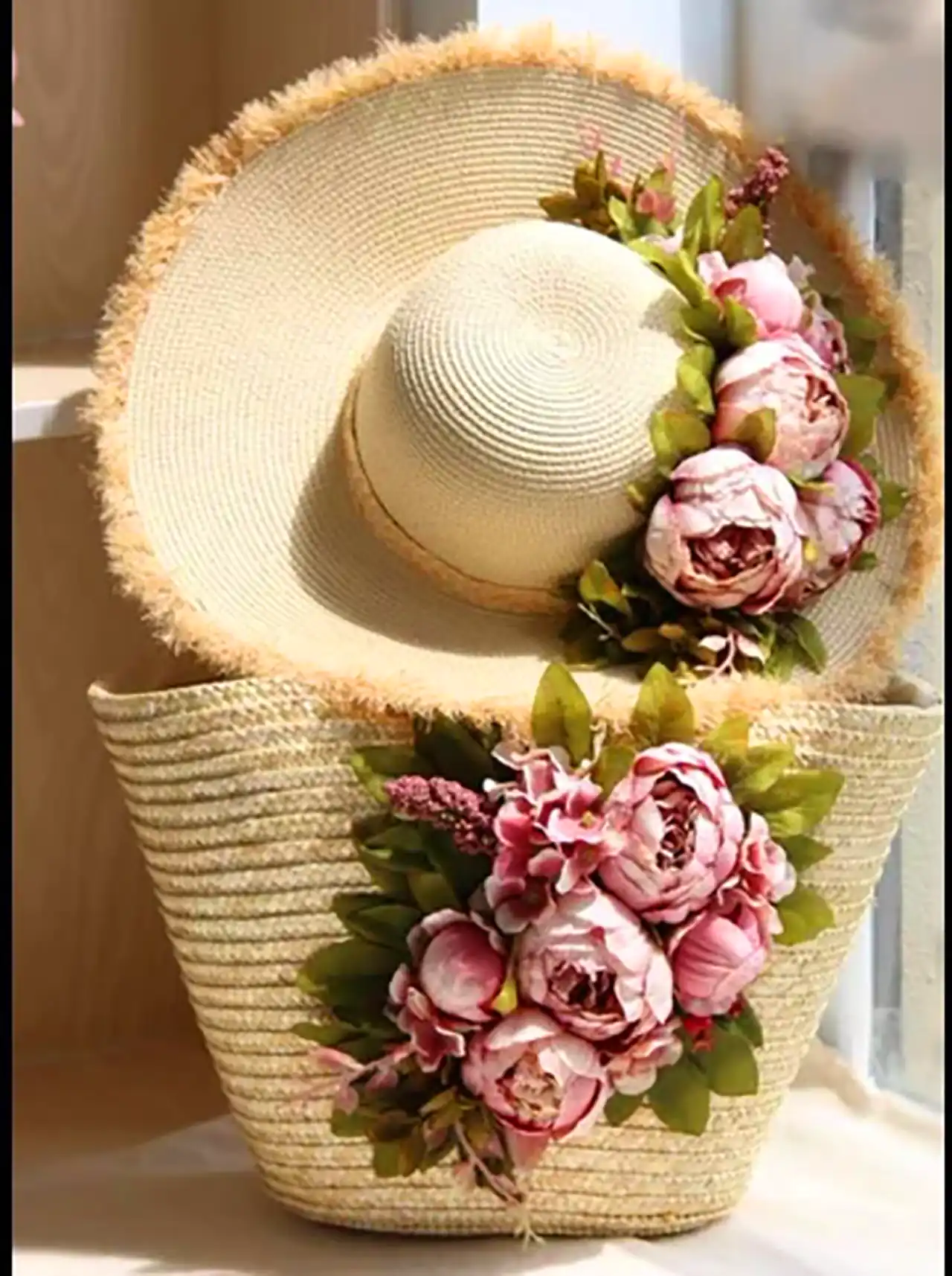 مدل کلاه حصیری شیک ساحلی