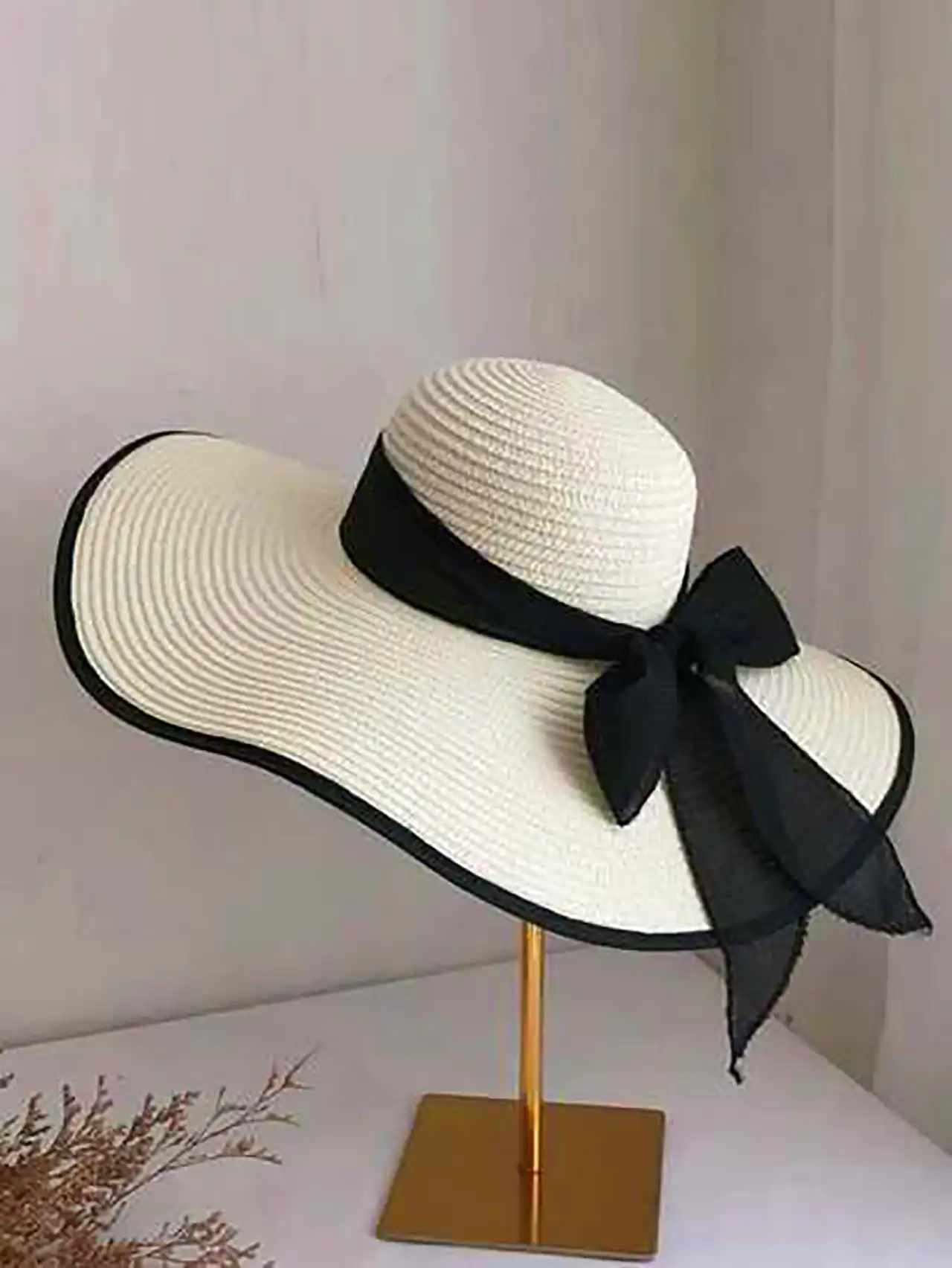 مدل کلاه حصیری شیک ساحلی