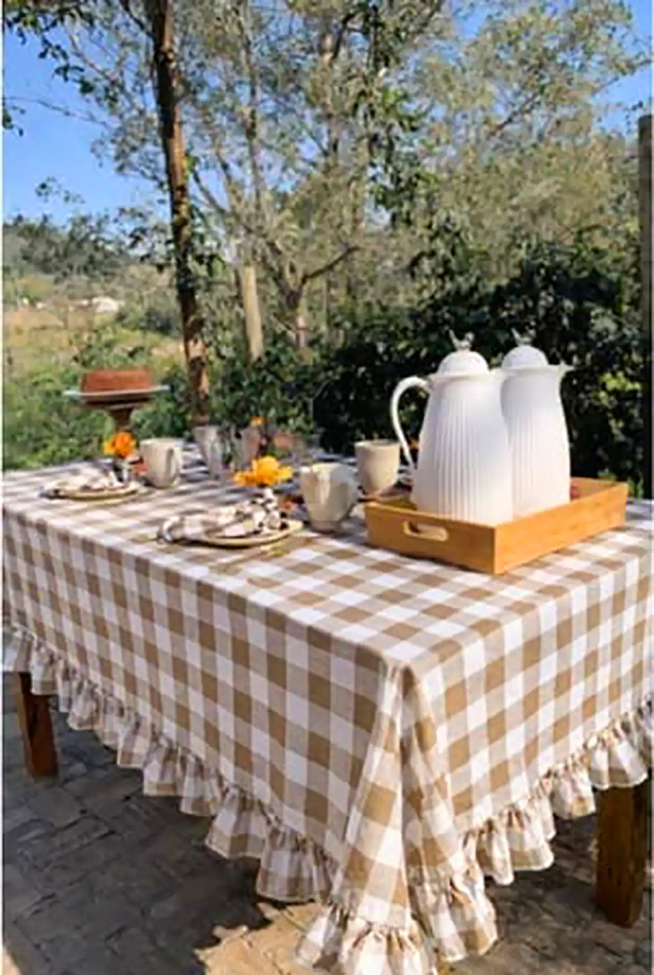 مدل رومیزی پارچه ای زیبا